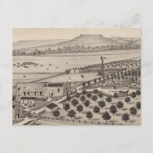Magnolia Farm, Kansas Postcard