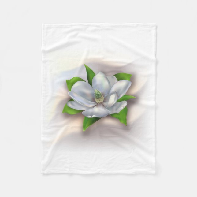 Magnolia Fleece Blanket (Front)