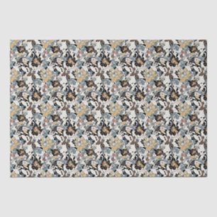 Magnolia Floral Pattern  Tissue Paper