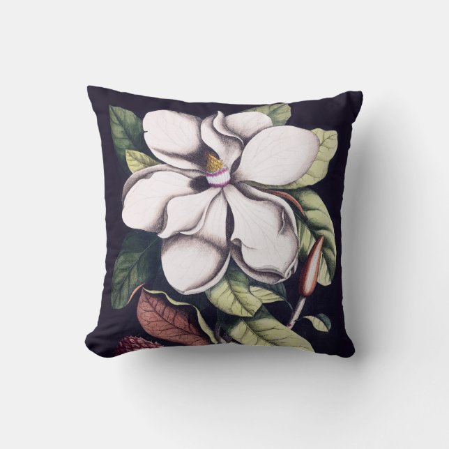 Magnolia Flower Cushion (Front)