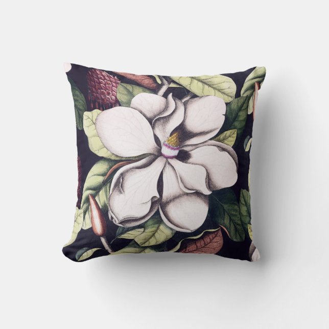 Magnolia Flower  Cushion (Front)
