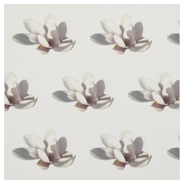 Magnolia Flowers Fabric (Swatch)