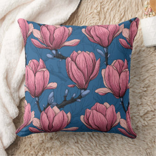 Magnolia garden cushion