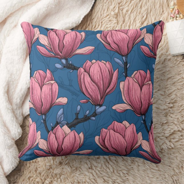Magnolia garden cushion (Blanket)