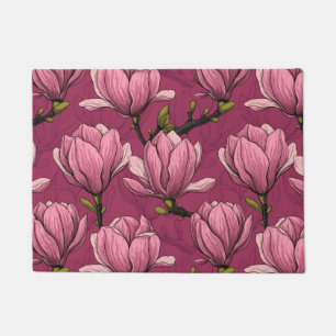 Magnolia garden doormat