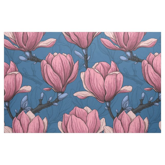 Magnolia garden fabric (Fat Quarter)