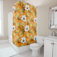 Magnolia garden in yellow