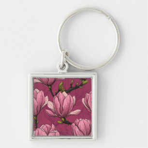 Magnolia garden key ring