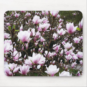Magnolia Garden Mouse Pad