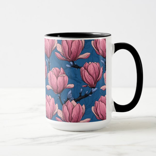 Magnolia garden mug (Right)