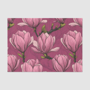 Magnolia garden tissue paper