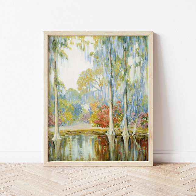 Magnolia Gardens | Alfred Hutty Poster (Creator Uploaded)