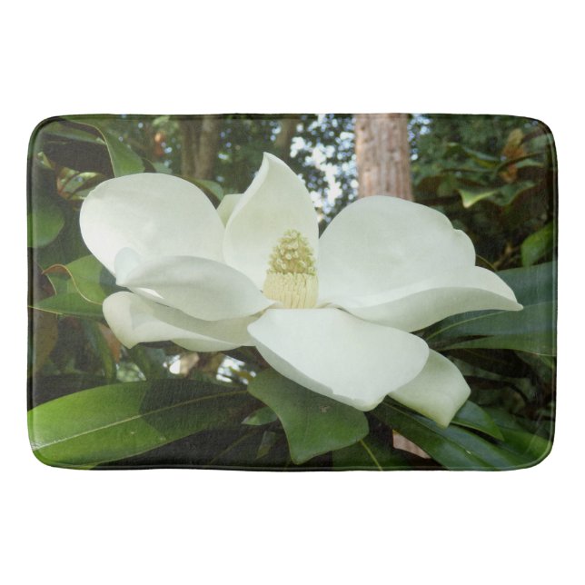 Magnolia Grandiflora Bath Mat (Front)