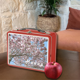 Magnolia in April Metal Lunch Box