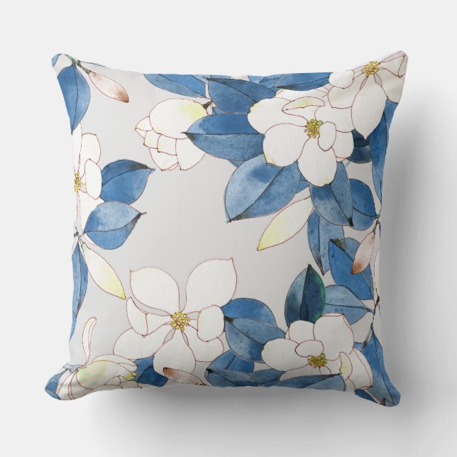 Magnolia in Spring Cushion (Front)