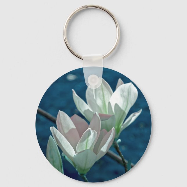 Magnolia Key Ring (Front)