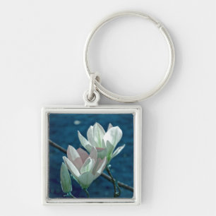 Magnolia Key Ring