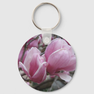 Magnolia Keychain