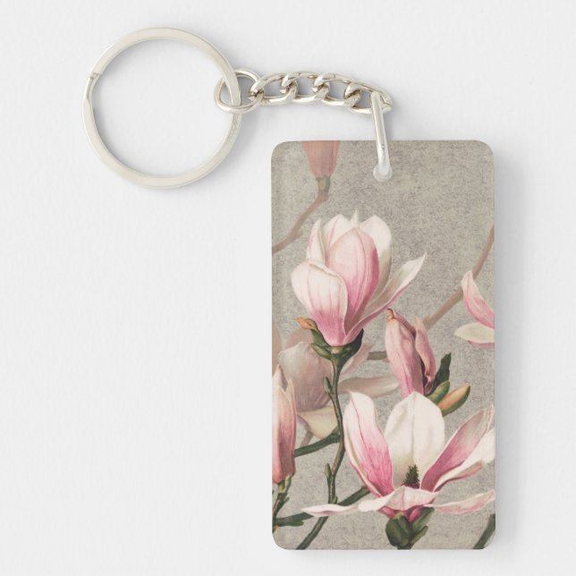 Magnolia - L. Prang & Co Key Ring (Front)
