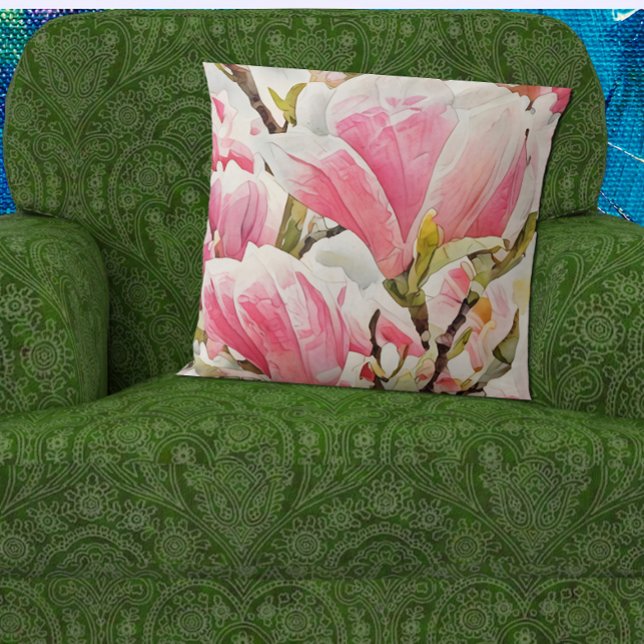Magnolia Magnificence  Cushion (Creator Uploaded)