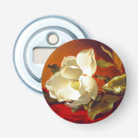 Magnolia on Red Velvet Martin Johnson Heade