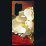 Magnolia on Red Velvet Martin Johnson Heade Samsung Galaxy Case<br><div class="desc">Samsung Galaxy Case featuring Martin Johnson Heade’s oil painting A Magnolia on Red Velvet (1885-95). A beautiful white magnolia rests upon red velvet. A marvellous gift for floral art lovers and American art enthusiasts!</div>
