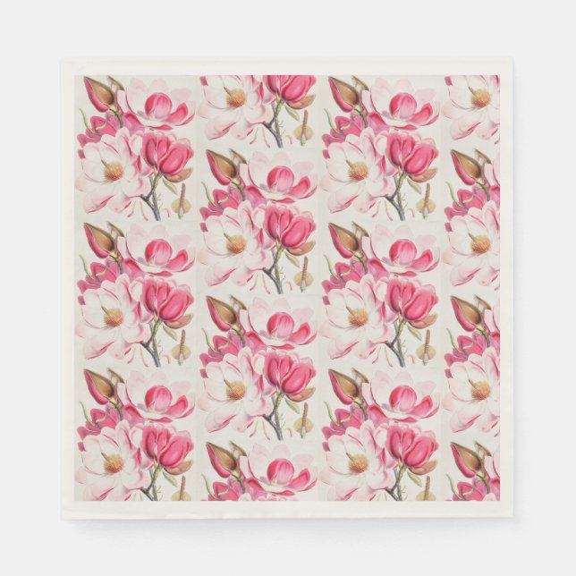 Magnolia Paper Napkin (Front)