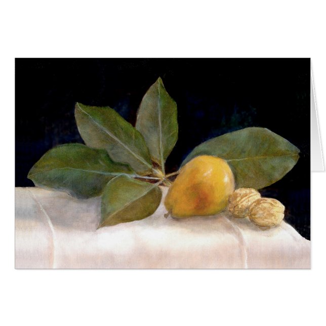Magnolia, Pears and Walnuts (Front Horizontal)