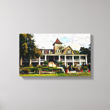 Magnolia Plantation House Art