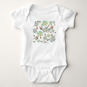 Magnolia Print Infant Night Gown