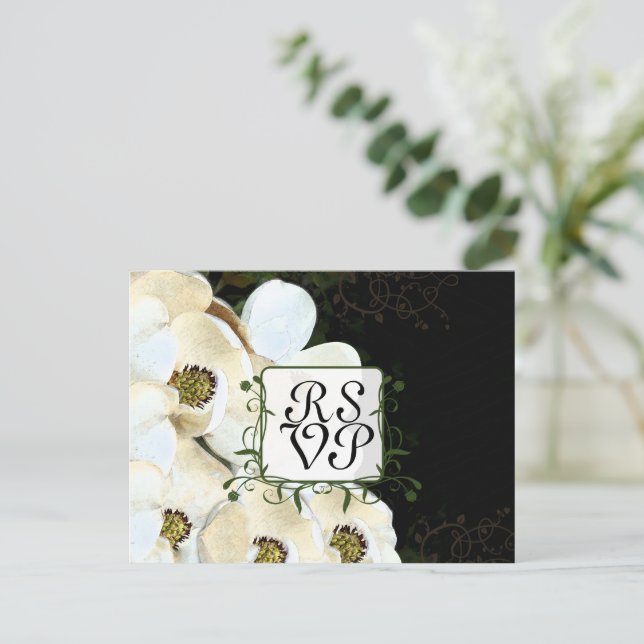 Magnolia Response Card (Standing Front)