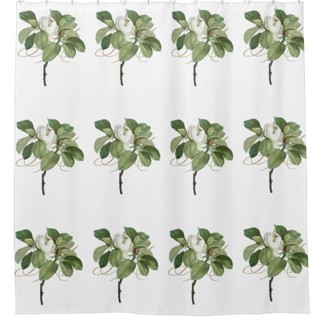 Magnolia Shower Curtain (Front)