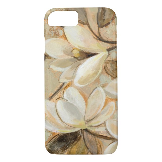 Magnolia Simplicity Cream Case-Mate iPhone Case (Back)