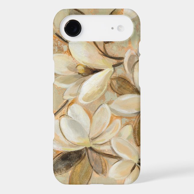 Magnolia Simplicity Cream Case-Mate iPhone Case (Back)