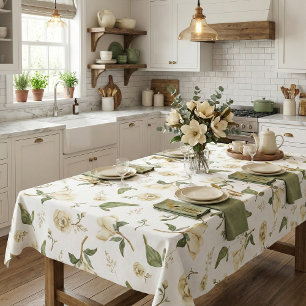 Magnolia Spring Easter  Tablecloth