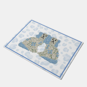 Magnolia Staffordshire Dogs Ginger  Jars Doormat