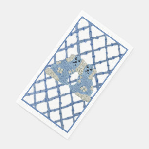 Magnolia Staffordshire Dogs Ginger Jars Napkin