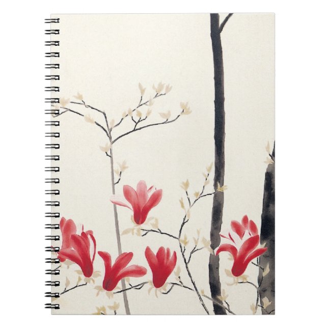 Magnolia Tree by Kobayashi Kokei, Vintage Nature Notebook (Front)