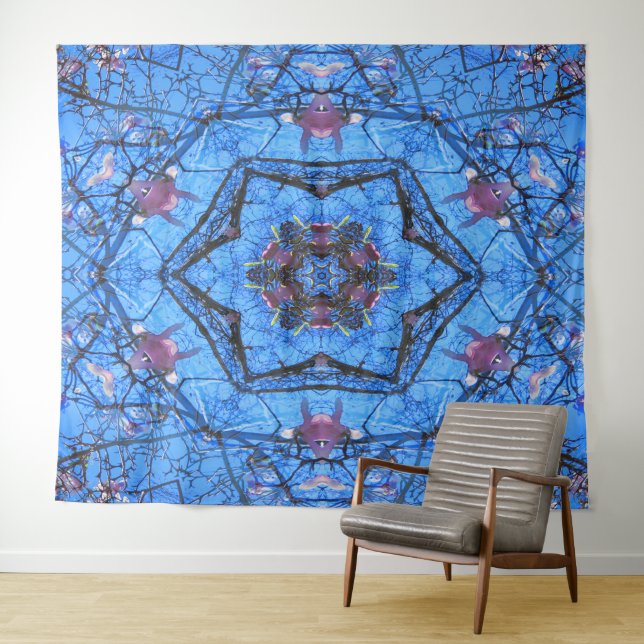 Magnolia tree star....  tapestry (In Situ (Horizontal))