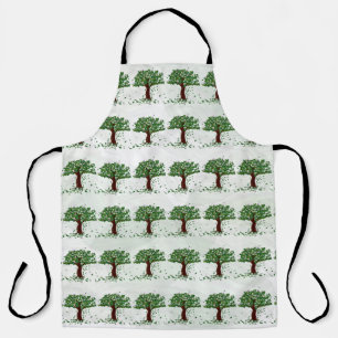 Magnolia Trees Allover Apron