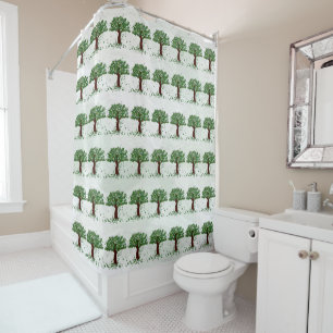 Magnolia Trees Shower Curtain
