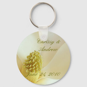 MAGNOLIA Wedding Coordinate Wedding Favour Key Ring