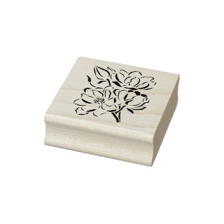 Magnolia - Wood Art Stamp