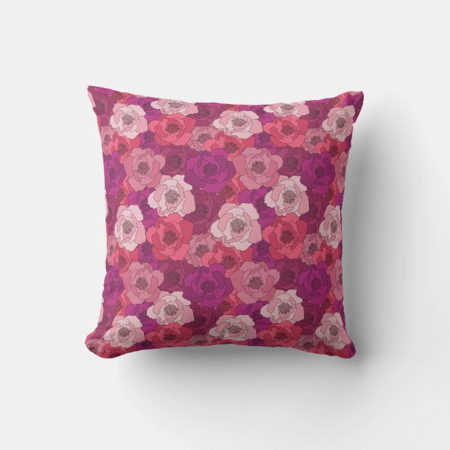 Magnolias Cushion (Front)