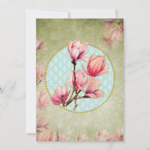 MAGNOLIAS - Flat Card