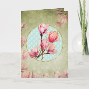 MAGNOLIAS - Greeting Card