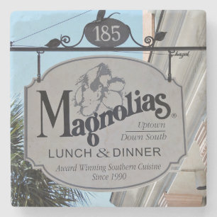 Magnolias Restaurant Charleston, SC. Coaster