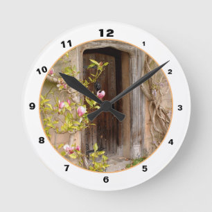 Magnolida Garden & Secret Door to Magical Land Round Clock