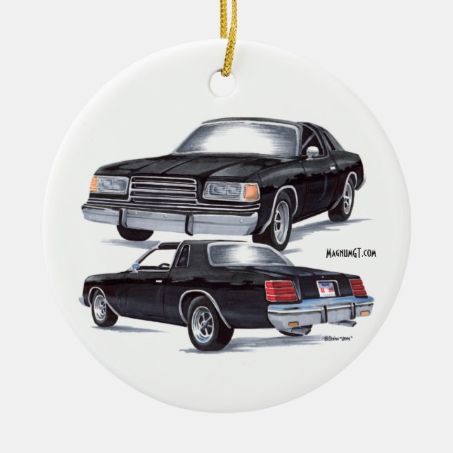 Magnum Christmas Ornament (Front)