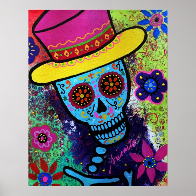 MAGO DAY OF THE DEAD POSTER BY PRISARTS (Front)